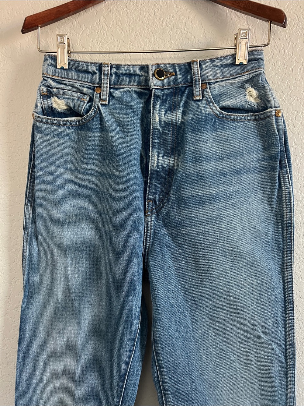 Khaite Danielle Blue Jeans . Size 26 - Picture 3 of 10